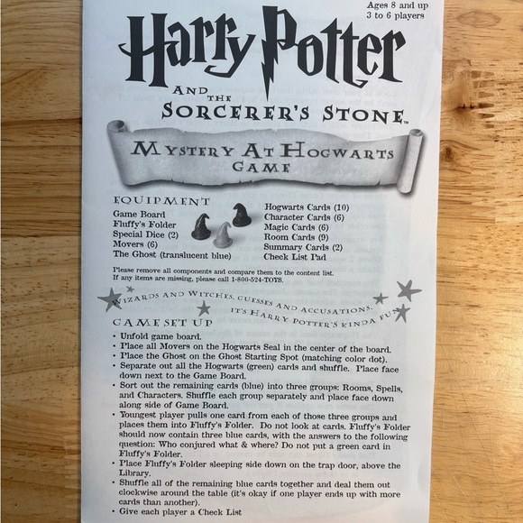 Warner Bros. Harry Potter Mystery at Hogwarts Board Game - Picture 4 of 13